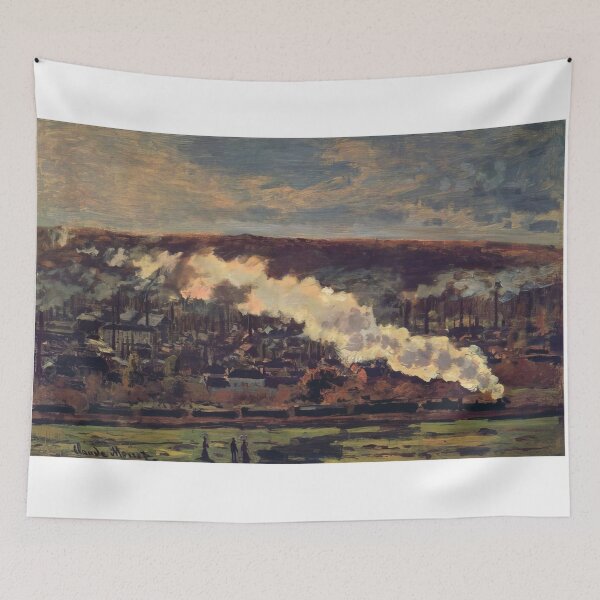 Item preview, The Train   1872 by Claude Monet designed and sold by GabyddAlessandr.