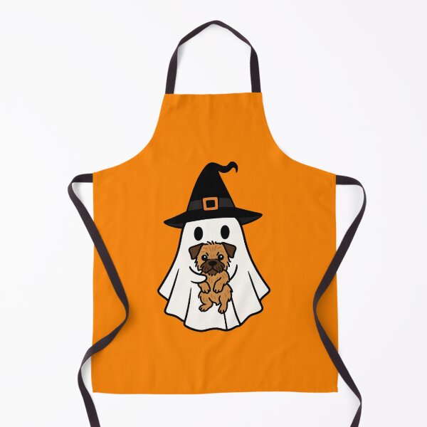 Item preview, Border Terrier Dog Halloween Ghost Witch Hat Mom Dad Kids designed and sold by FurryHavenPH.