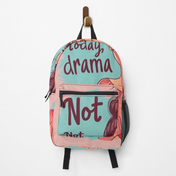 Item preview, Not Today Drama – Sassy Coffee Girl Art designed and sold by BloomingVibes.