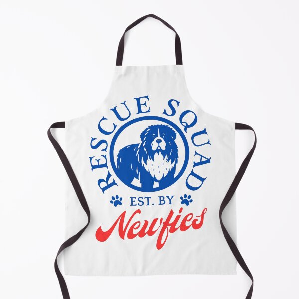 Item preview, Rescue Squad – Est. by Newfies newfoundland dog designed and sold by DesignDazzles.