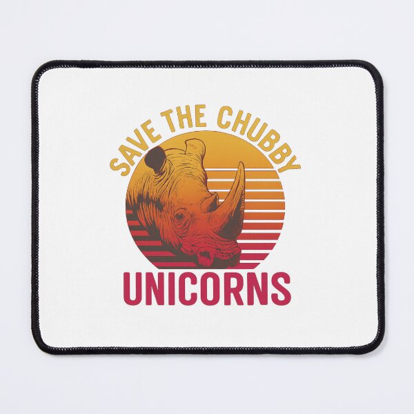 Item preview, Save the Chubby Unicorns Vintage Rhino designed and sold by haitrieuic96.