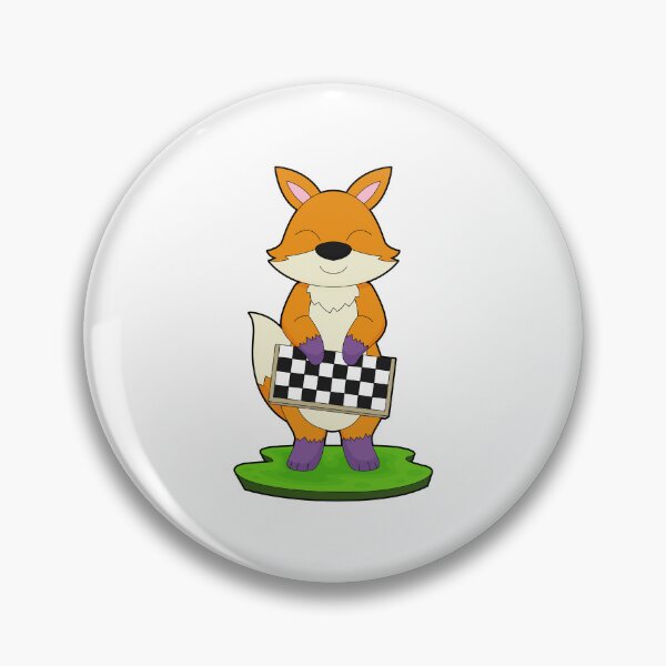 Artikelvorschau, Fuchs Schach Schachbrett Brettspiel entworfen und verkauft von Snabdesign84.