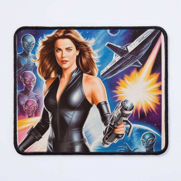 Item preview, Vintage 60s pulp scifi Movie Poster design cool kitsch artwork pop trendy designed and sold by Vintage Designs +.