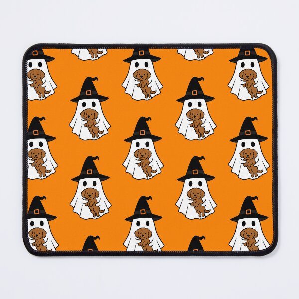 Item preview, Cavapoo Dog Halloween Ghost Witch Hat Mom Dad Kids designed and sold by FurryHavenPH.