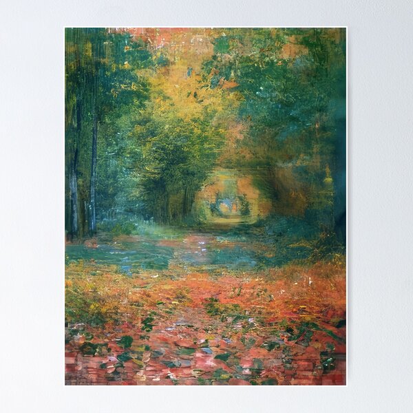 Item preview, The Undergrowth in the Forest of Saint Germain   1882 by Claude Monet designed and sold by GabyddAlessandr.