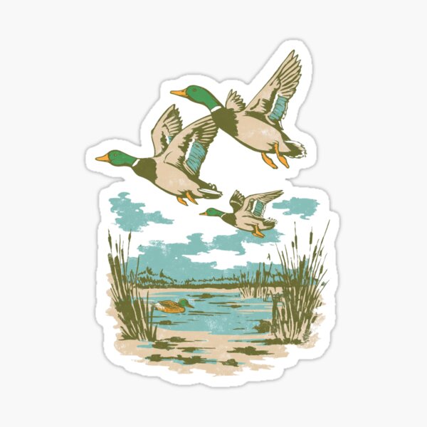 Item preview, Peaceful Mallards Flight Wetlands designed and sold by Blurbean.