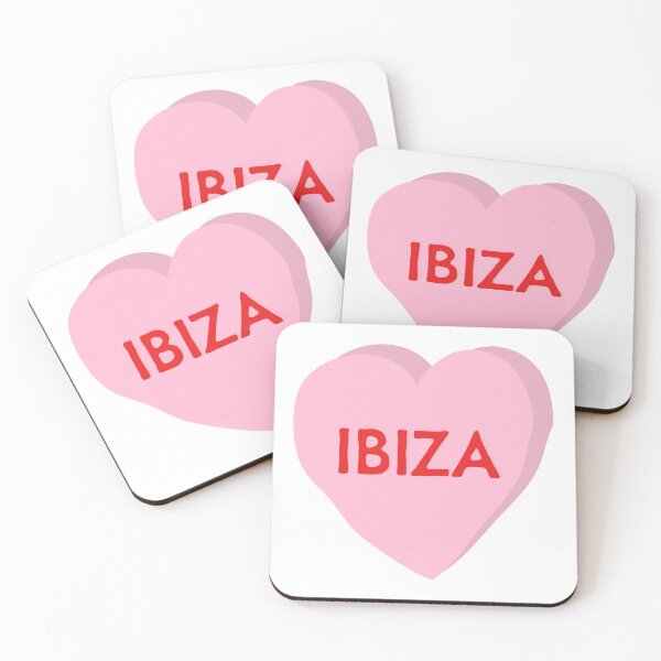 Item preview, Ibiza Pink Heart designed and sold by lukassfr.
