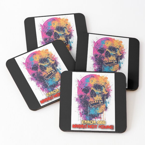 Item preview, Error 666: Mood Not Found – Glitchy Gothic Attitude designed and sold by Mark Mentzer.