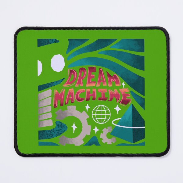 Item preview, Dream Machine - Teal Sci-Fi Surrealism Art designed and sold by frazier-made.