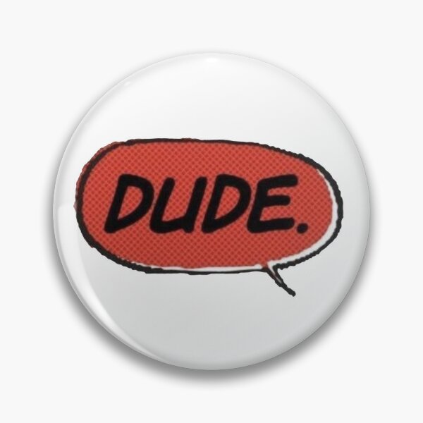 Item preview, Comic Book Speech Bubble - Dude designed and sold by Sincada.