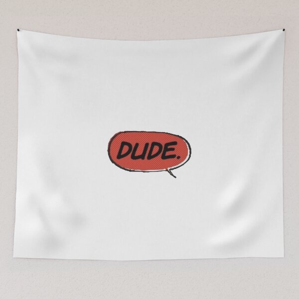 Item preview, Comic Book Speech Bubble - Dude designed and sold by Sincada.