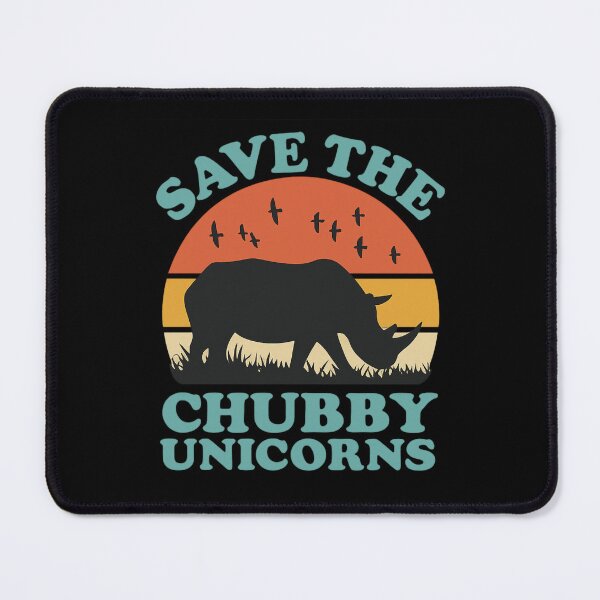 Item preview, Save the Chubby Unicorns Rhino Silhouette designed and sold by haitrieuic96.