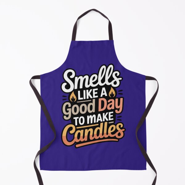 Item preview, Smells Like a Good Day to Make Candles - Candle Making Typography Design designed and sold by Timeless Design.