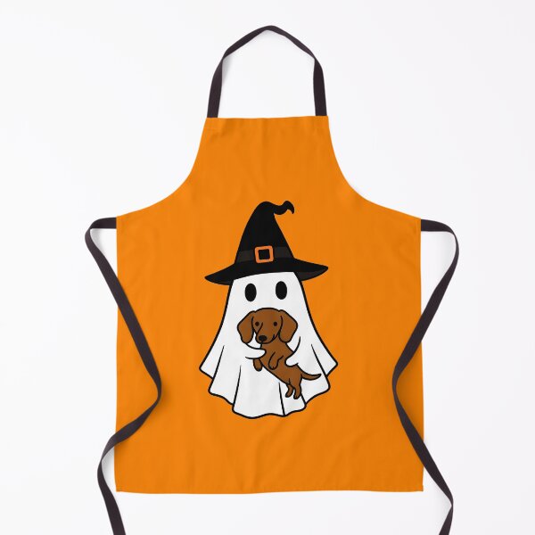 Item preview, Dachshund Dog Halloween Ghost Witch Hat Mom Dad Kids designed and sold by FurryHavenPH.
