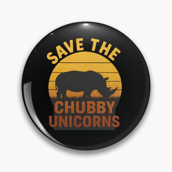 Item preview, Save the Chubby Unicorns Rustic Rhino Design designed and sold by haitrieuic96.