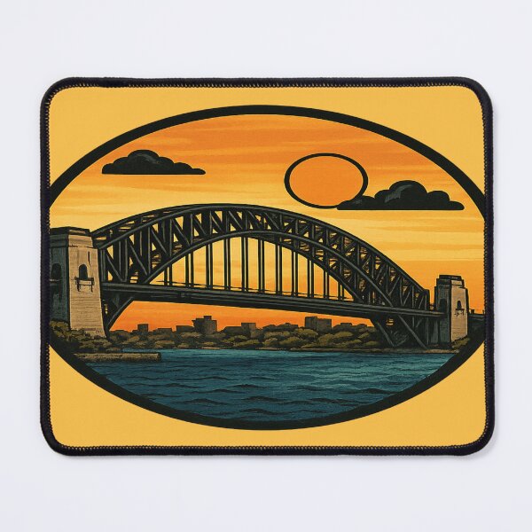 Item preview, Epic Sunset Over Sydney Harbour Bridge  designed and sold by Brontox.