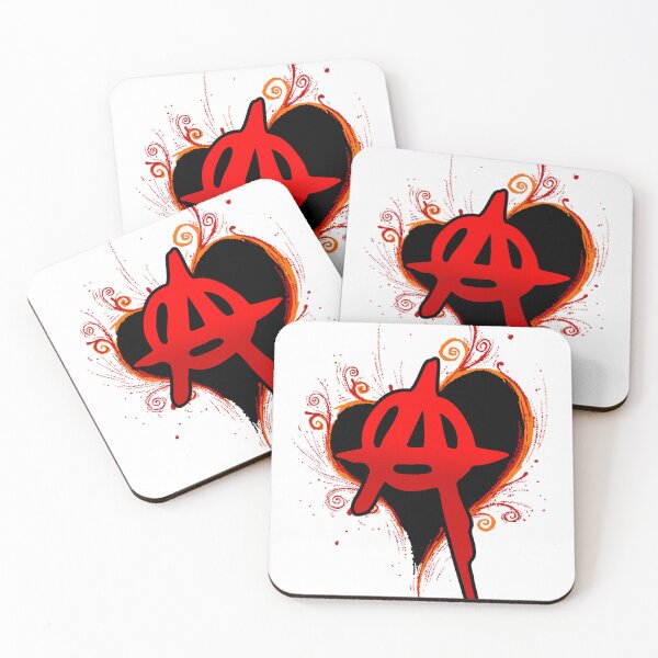Item preview, I love anarchy. Anarchy heart. designed and sold by michal.m.C..