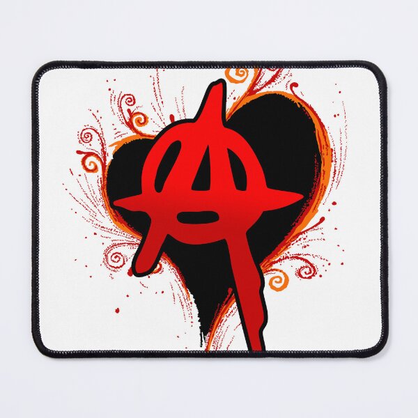 Item preview, I love anarchy. Anarchy heart. designed and sold by michal.m.C..