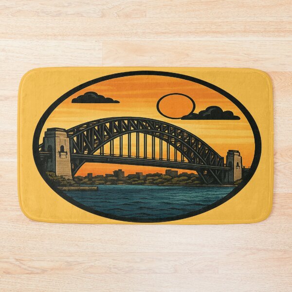 Item preview, Epic Sunset Over Sydney Harbour Bridge  designed and sold by Brontox.