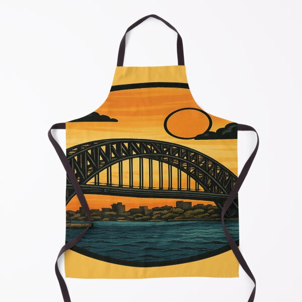 Item preview, Epic Sunset Over Sydney Harbour Bridge designed and sold by Brontox.