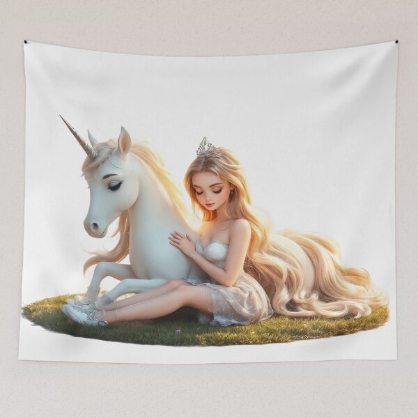 Item preview, Princess with Unicorn 5 designed and sold by Little Corner.