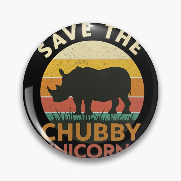Item preview, Save the Chubby Unicorns Vintage Rhino designed and sold by haitrieuic96.