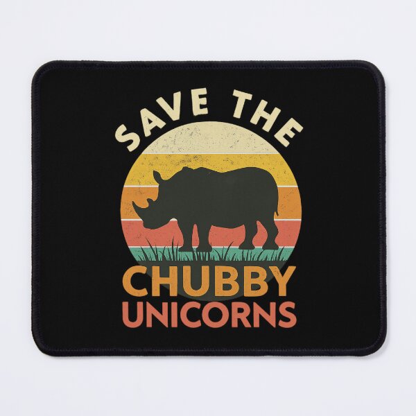 Item preview, Save the Chubby Unicorns Vintage Rhino designed and sold by haitrieuic96.