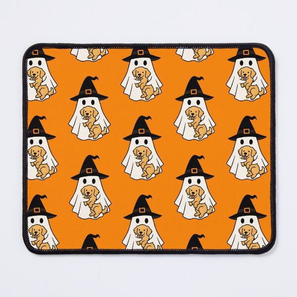 Item preview, Golden Retriever Dog Halloween Ghost Witch Hat Mom Dad Kids designed and sold by FurryHavenPH.