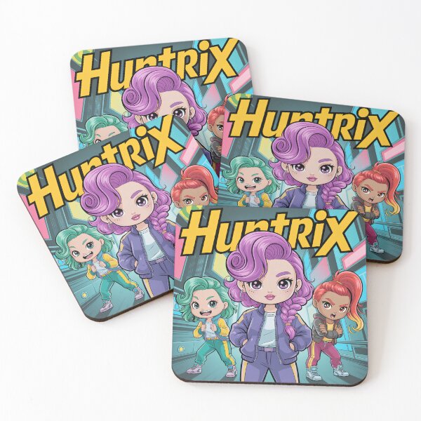 Item preview, Huntrix Squad – Kawaii Anime Superstars Unite! designed and sold by Shiwwa.