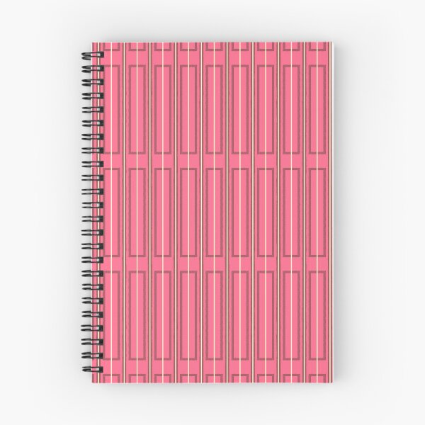 Item preview, Eclectic Geometric Geo Box Striped Pattern in Bold Pink Brown Cream designed and sold by kierkegaard.