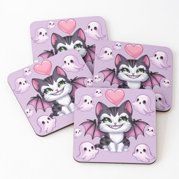 Item preview, Batwing Bat-Cat Cutie Purrfectly Spooky designed and sold by RoliPictures.