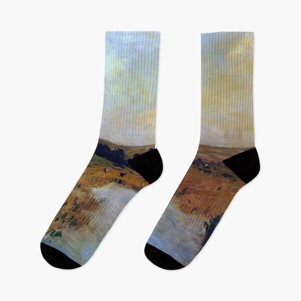 Item preview, The Valley of the Scie at Pouville   1882 by Claude Monet designed and sold by GabyddAlessandr.