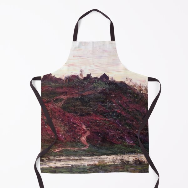 Item preview, The Village of La Coche Blond Evening 1889 by Claude Monet designed and sold by GabyddAlessandr.