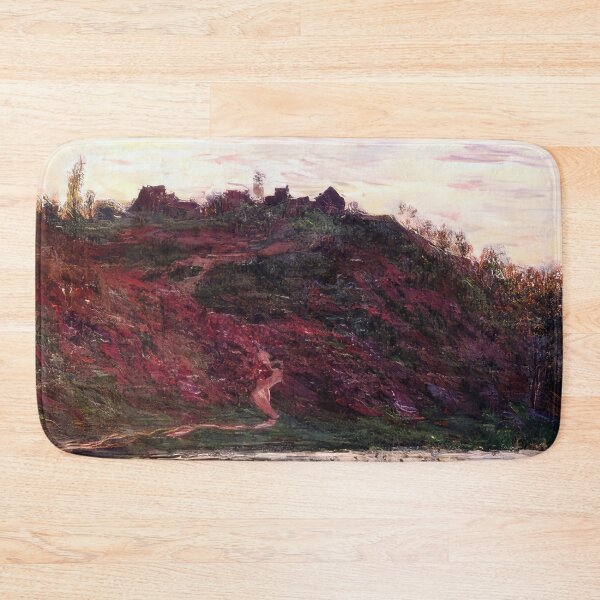 Item preview, The Village of La Coche Blond Evening   1889 by Claude Monet designed and sold by GabyddAlessandr.