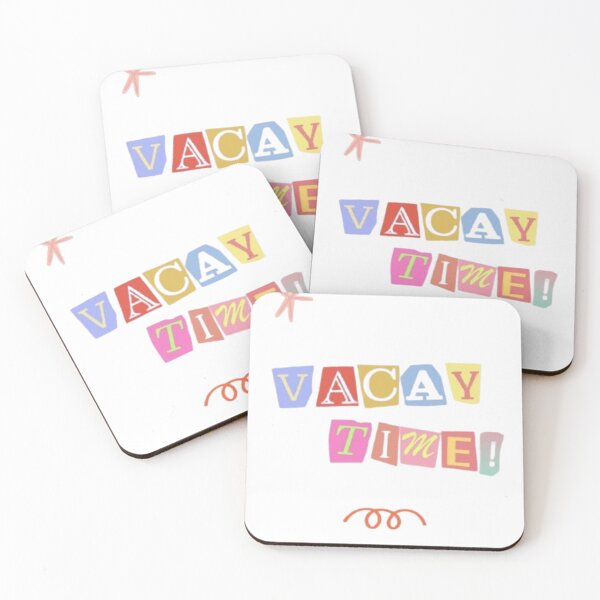 Item preview, Vacay Time – Stickers Fun et Colorés pour l'Été designed and sold by MeowLoka ⭐⭐⭐⭐.