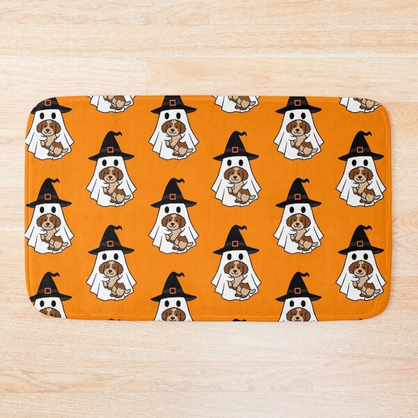 Item preview, Lagotto Romagnolo Dog Halloween Ghost Witch Hat Mom Dad Kids designed and sold by FurryHavenPH.