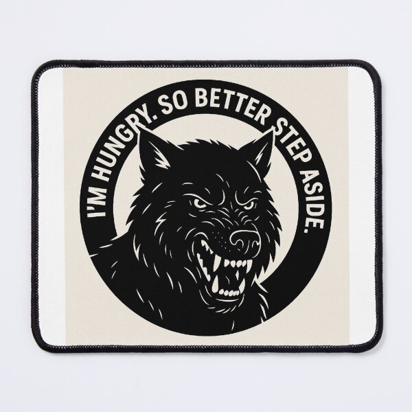 Item preview, HUNGRY WOLF .HLADNY VLK designed and sold by Svetluskačichi.