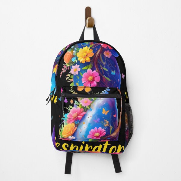 Item preview, Funny Boho Retro RT Floral Lungs Respiratory Therapy Therapist Pulmonologist designed and sold by Zayavca.