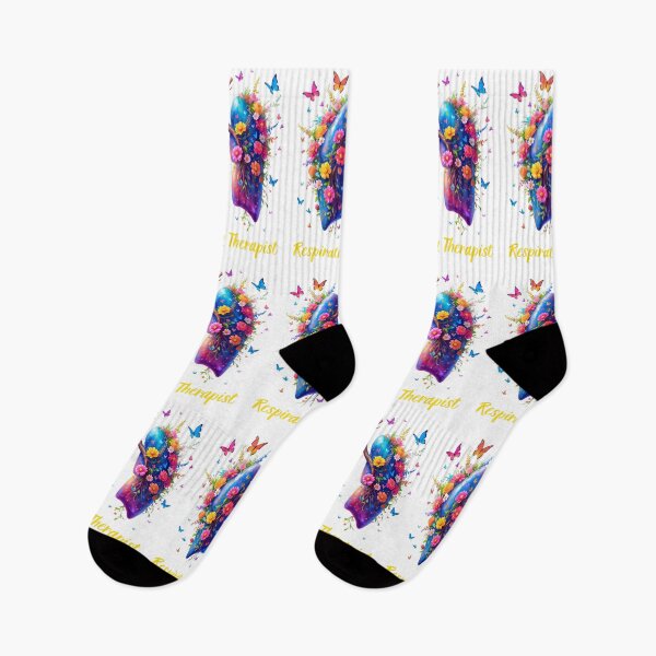 Item preview, Funny Boho Retro  RT Floral Lungs Respiratory Therapy Therapist Pulmonologist       designed and sold by Zayavca.