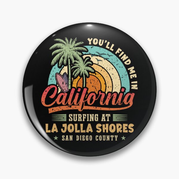 Item preview, Surfing La Jolla Shores Surf San Diego County California designed and sold by eclecTEEq.