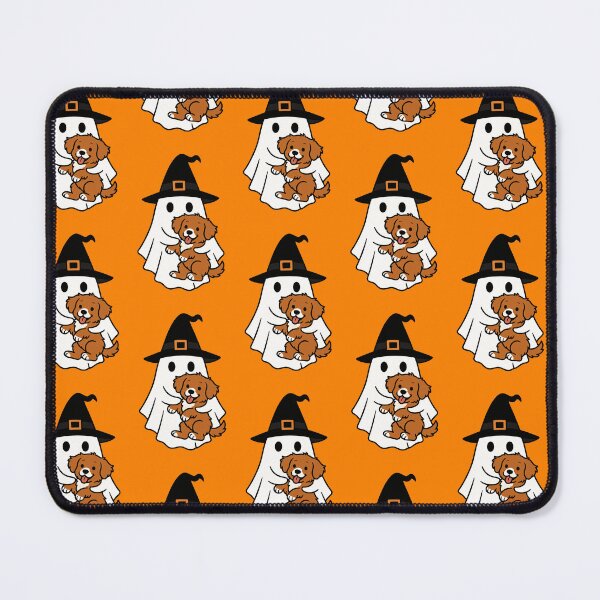 Item preview, Nova Scotia Duck Tolling Toller Dog Halloween Ghost Witch Hat Mom Dad Kids designed and sold by FurryHavenPH.