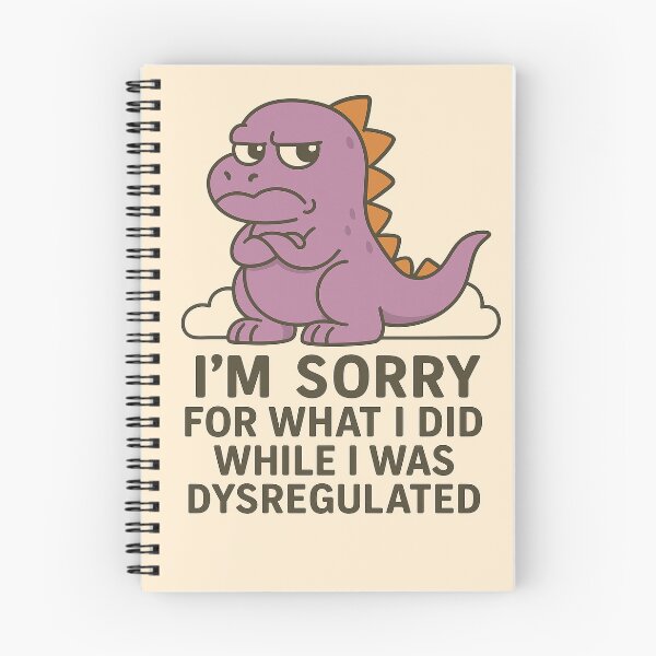 Item preview, Sorry - Dysregulated Dinosaur designed and sold by Eileen-Rossall.