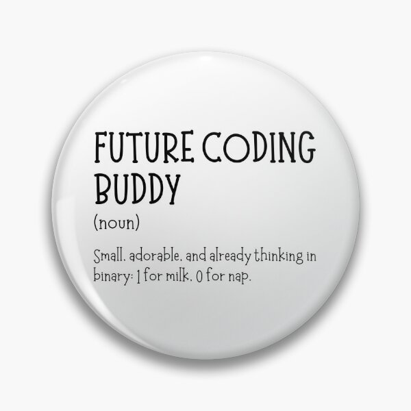 Item preview, Programmer Future Coding Buddy Funny Developer Definition designed and sold by CuteLovelyDesigns.