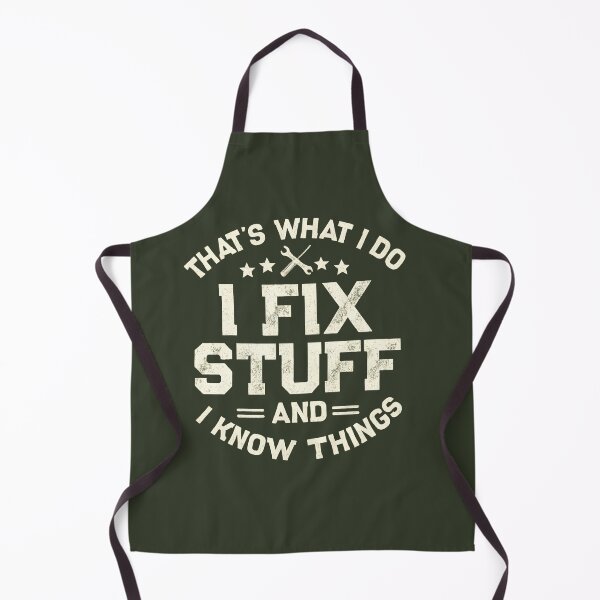 Item preview, That’s What I Do – I Fix Stuff and I Know Things | Funny Mechanic T-Shirt designed and sold by Splotchly.