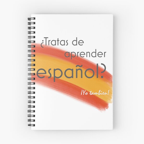 Item preview, Tratas de aprender español - trying to study Spanish designed and sold by SilverOutlining.