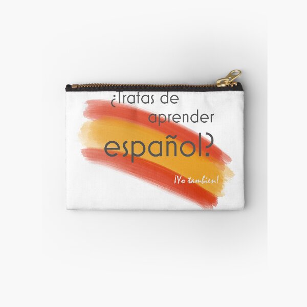 Item preview, Tratas de aprender español - trying to study Spanish designed and sold by SilverOutlining.