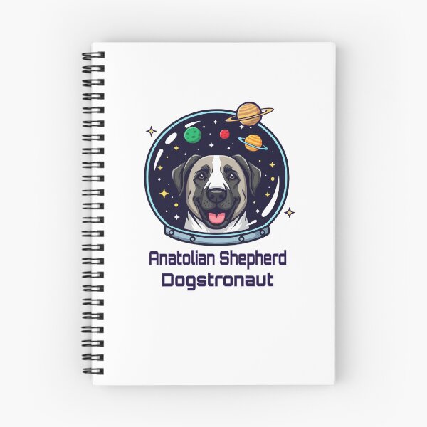 Item preview, Anatolian Shepherd Dogstronaut – Cute Space Dog  designed and sold by The Real Life Symphony.