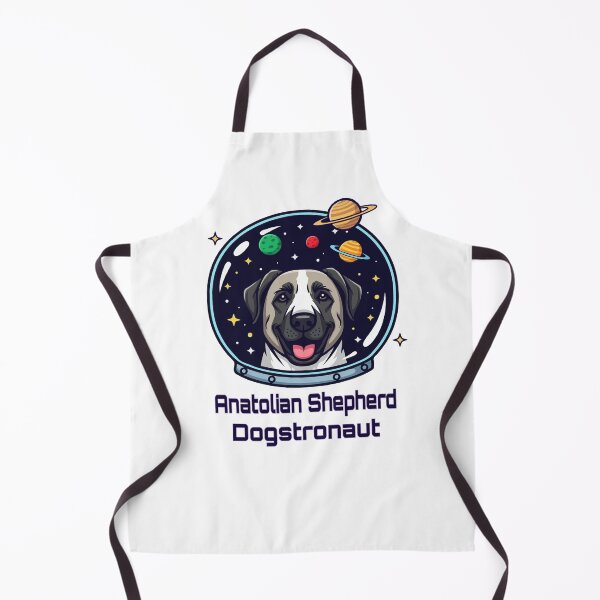 Item preview, Anatolian Shepherd Dogstronaut – Cute Space Dog designed and sold by The Real Life Symphony.