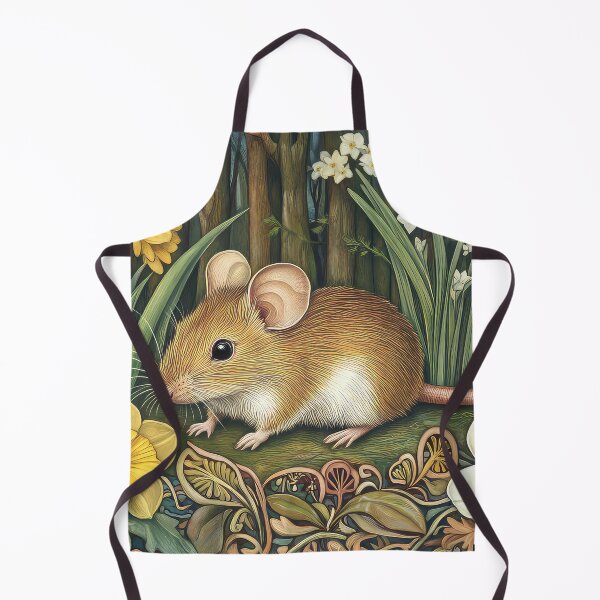 Item preview, Door Mouse daffodils flowers, designed and sold by thewandswant.