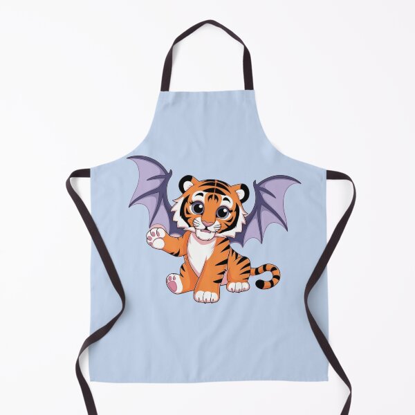 Item preview, Batwing Tiny Winged Tiger Halloween Jungle Prowler designed and sold by RoliPictures.